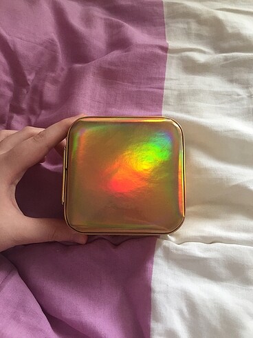 Diğer hologramlı aynalı mini boy takı kutusu