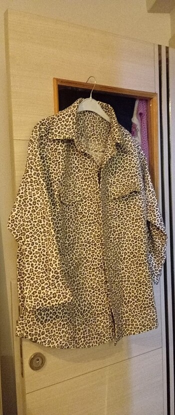 Zara Leopar gömlek ceket