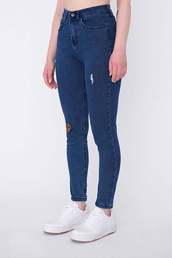 Addax Denim Yırtık Skinny Kot