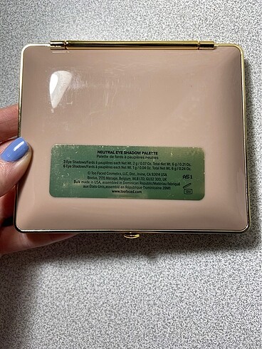Beden Too faced far paleti