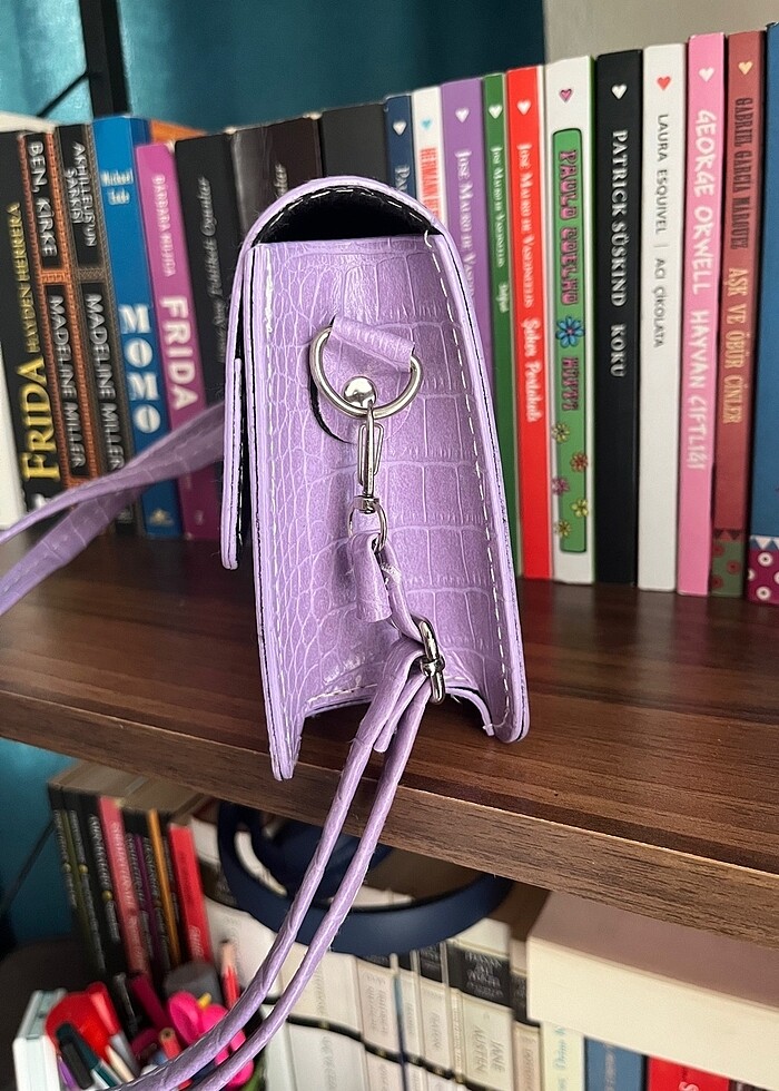 Lila çanta - Görsel 5