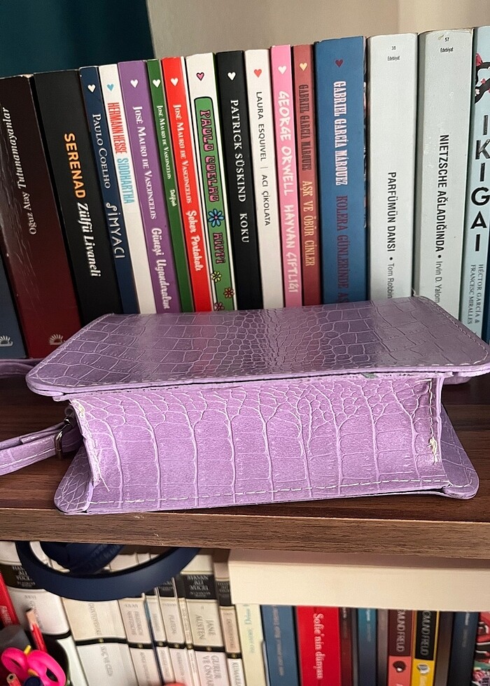 Lila çanta - Görsel 3