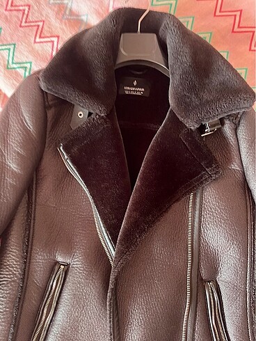 Stradivarius deri ceket. - Görsel 6