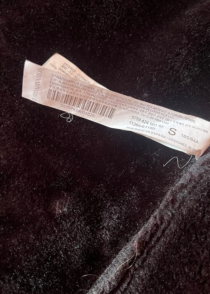 Stradivarius deri ceket. - Görsel 3