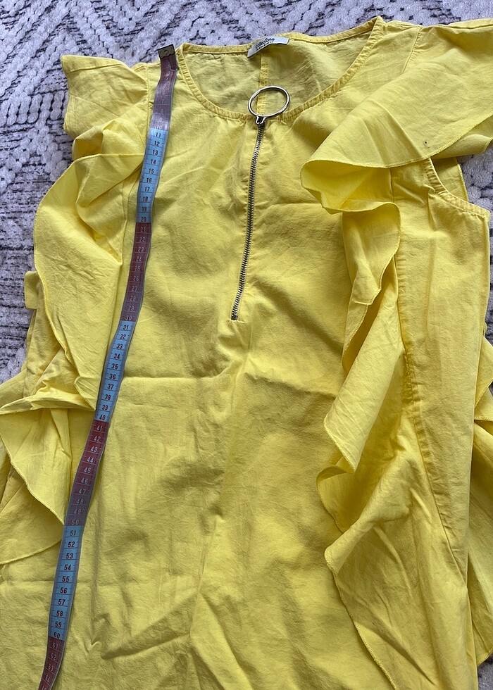 Fırfırlı elbise - Görsel 5