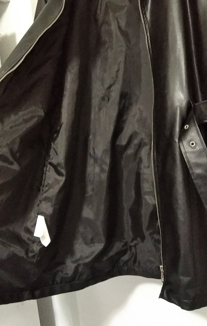 Deri trençkot - Görsel 3