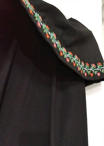 Nakışlı Fırfırli tunik - Görsel 7