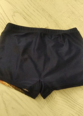 8 Yaş Beden mavi Renk Renkli Superman Baskılı Erkek Çocuk Mayo