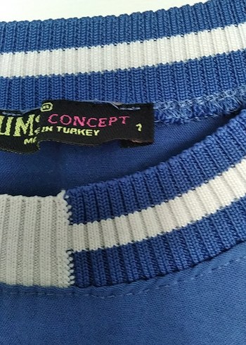 40 Beden mavi Renk Tunik takım