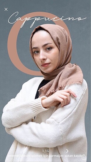 Mavidenscarfs şal
