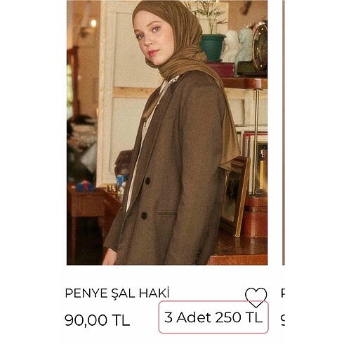 Fresh scarf penye şal