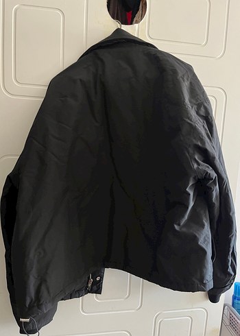 Zara Zara Siyah Fermuarlı Midi Kadın Mont