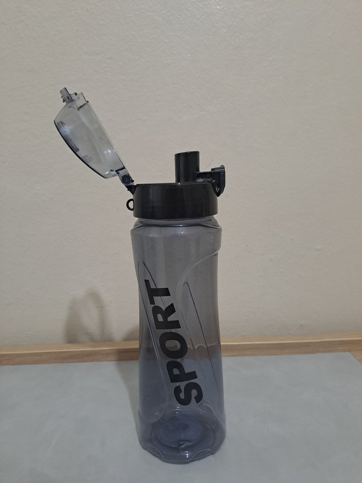 Siyah Spor Desenli Gri Suluk - Görsel 3