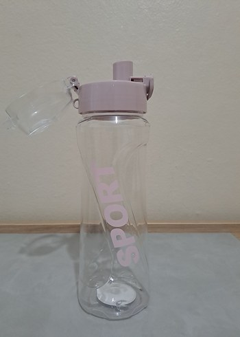 Pastel Pembe Spor Desenli Bebek Biberonu - Görsel 2