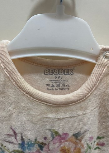 Kız Bebek Uzun Kollu Pamuklu Elbise - Görsel 2