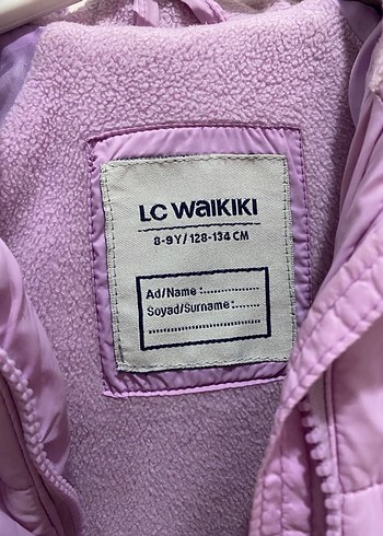 Kız Çocuk Kapüşonlu Mor Mont - Görsel 3