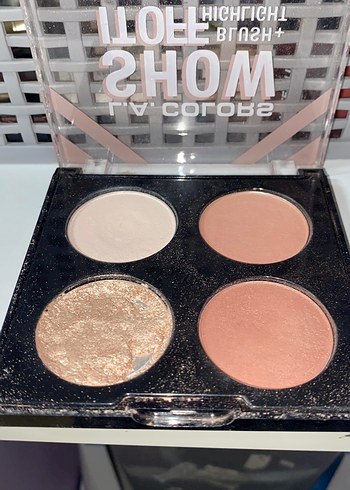 L.A. Colors Show It Off Aydınlatıcı ve Allık Paleti - Görsel 2