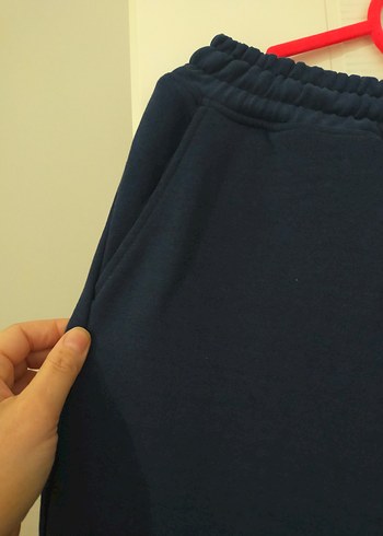 Kızlar İçin Lacivert Bol Kesim Eşofman Takımı - Görsel 8