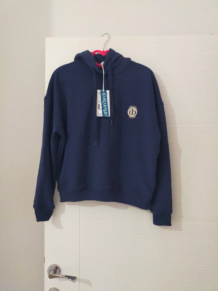 Kızlar İçin Lacivert Bol Kesim Eşofman Takımı - Görsel 4