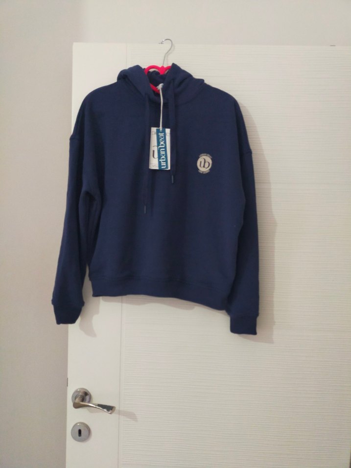 Kızlar İçin Lacivert Bol Kesim Eşofman Takımı - Görsel 3