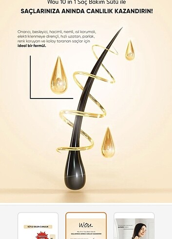 Saç bakım sütü - Görsel 5