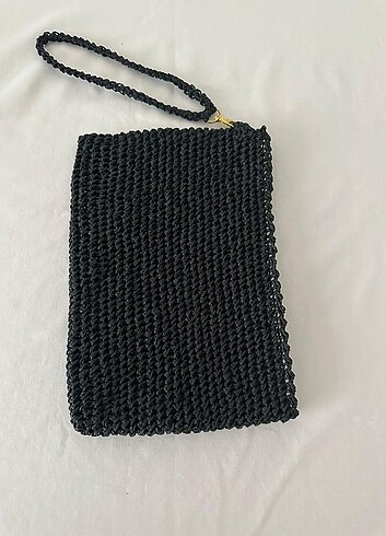 Clutch siyah çanta 