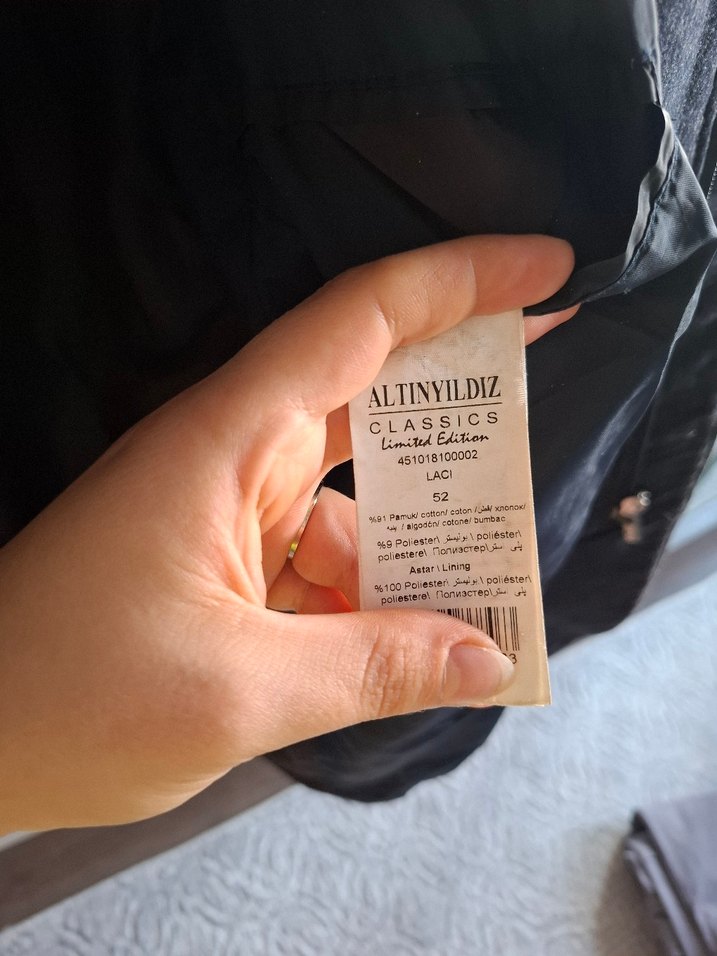 Erkek Düğmeli Normal Kesim Takım Ceket - Görsel 2