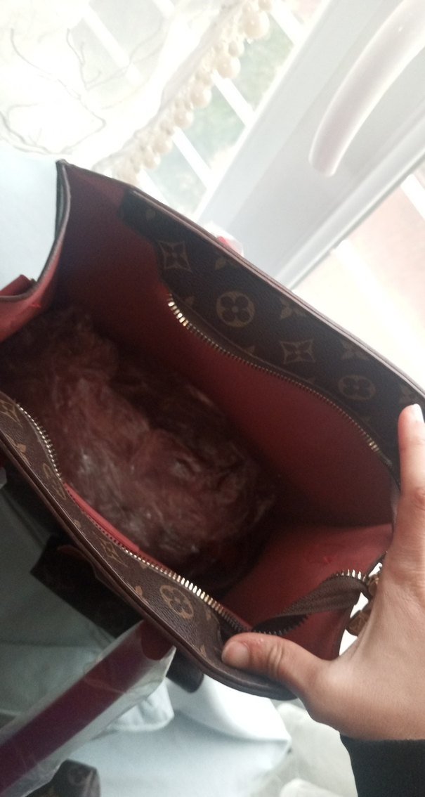 Klasik Kahverengi Deri Kadın Çanta - Görsel 5