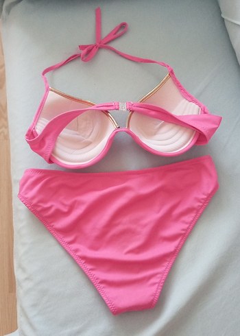 Penti Pembe Strappy Kadın Bikini Takımı