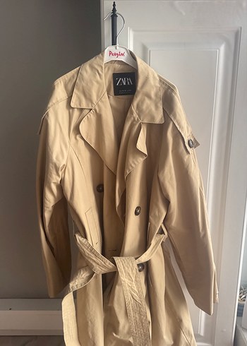Bej Midi Kadın Trençkot - Zara - Görsel 2