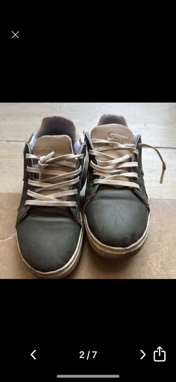 Guess Gri Erkek Günlük Spor Ayakkabı - Görsel 2