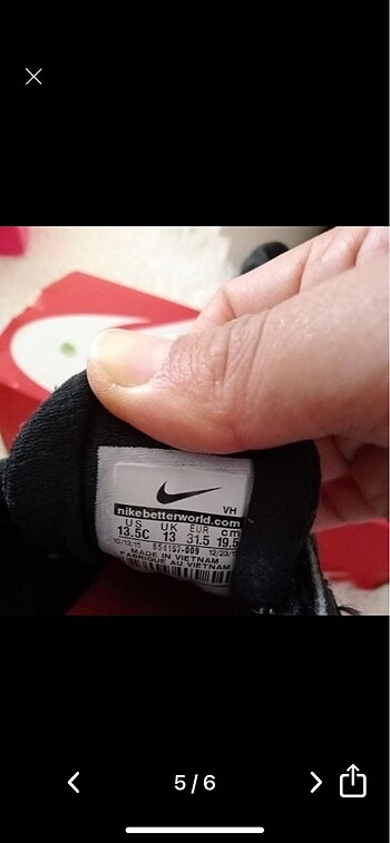 Nike spor ayakkabı - Görsel 6