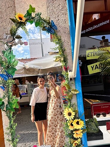 s Beden siyah Renk Lcw önü etek görünümlü şort 34 beden
