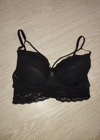 Siyah Gotik Dantel Sütyen