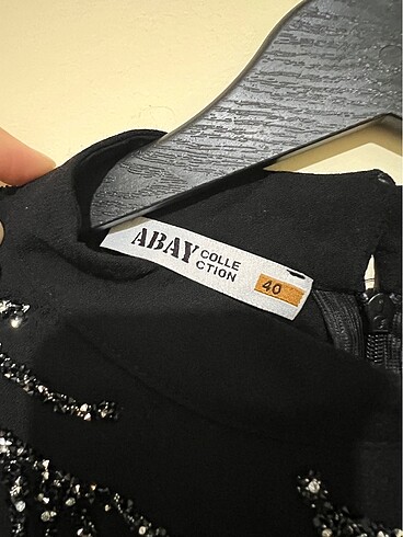 Siyah tunik pantolon takım - Görsel 6