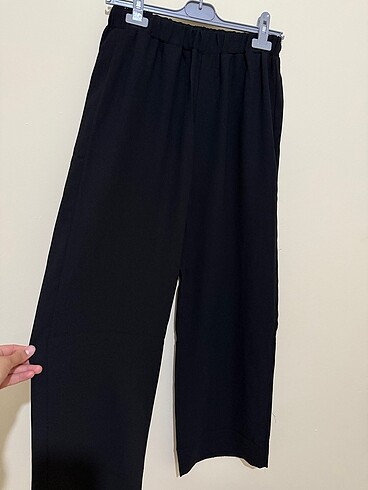 Siyah tunik pantolon takım - Görsel 9