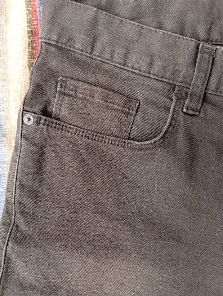 Gri Erkek Denim Kısa Şort - Görsel 3