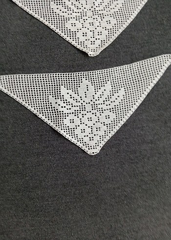 El İşçiliği Beyaz Dantel Etek Ucu Seti - Görsel 3