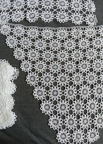 El İşi Beyaz Dantel Takımı - Görsel 3