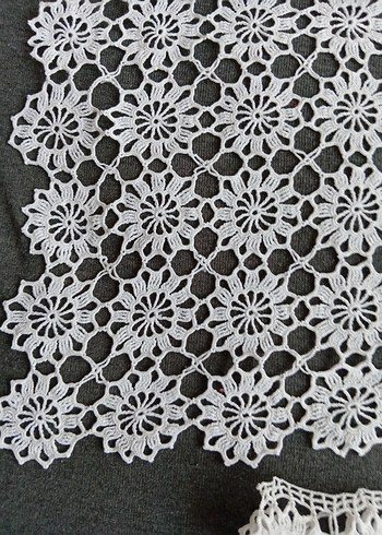 El İşi Beyaz Dantel Takımı - Görsel 4