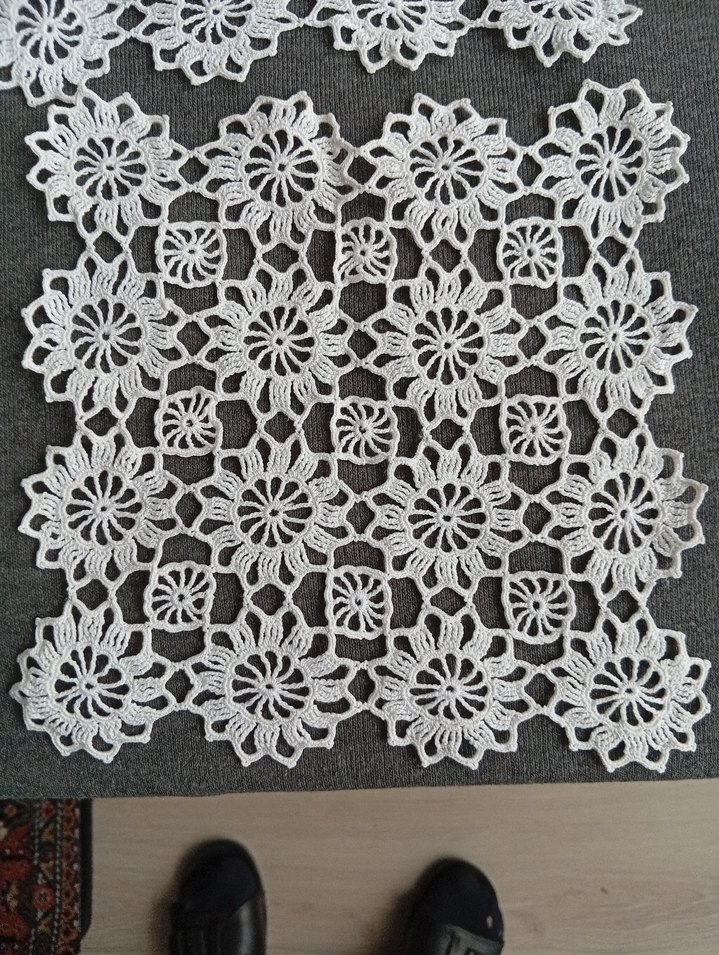 Beyaz El İşi Dantel Örtüler - Görsel 3