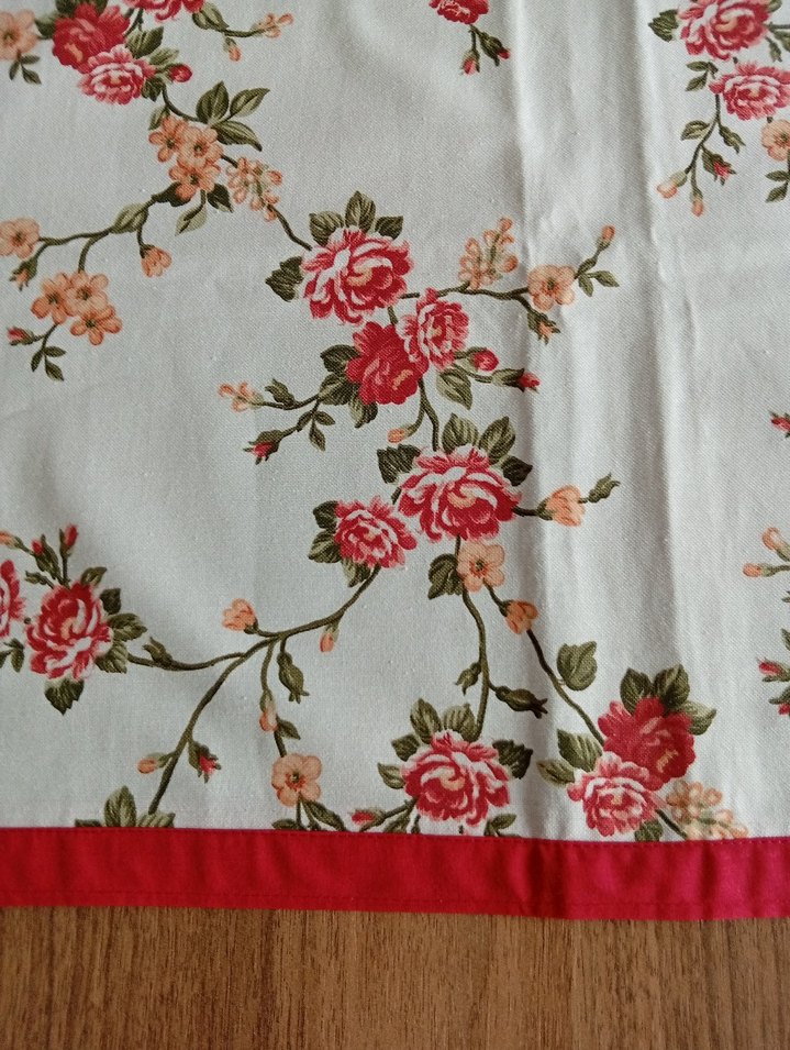 Çiçek Desenli Çok Renkli runner - Görsel 2