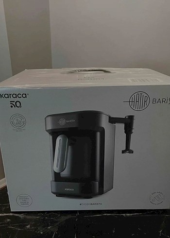 Karaca Barista 50 Bar Siyah Kahve Makinesi