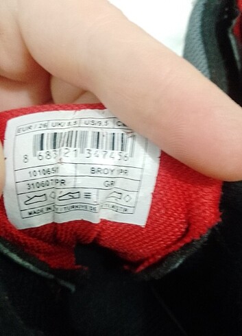 26 Beden gri Renk Erkek çocuk kışlık bot