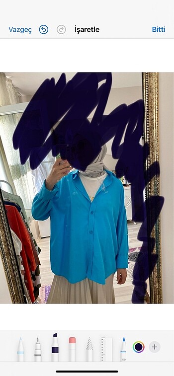 Oversize gömlek