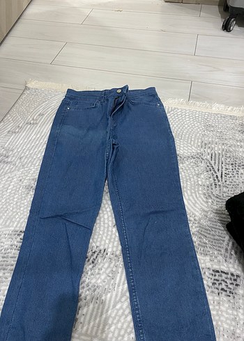 s Beden mavi Renk Mavi Kadın Pantolon