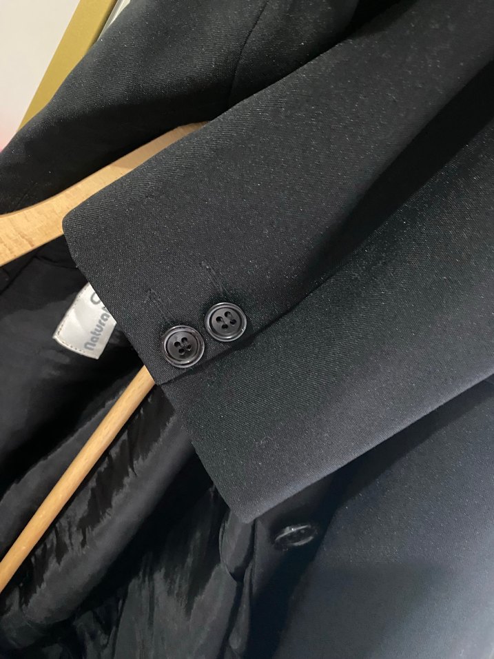 Siyah blazer Ceket - Görsel 4