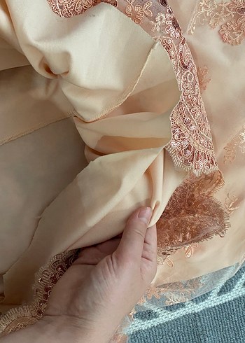 Tesettür abiye elbise - Görsel 3