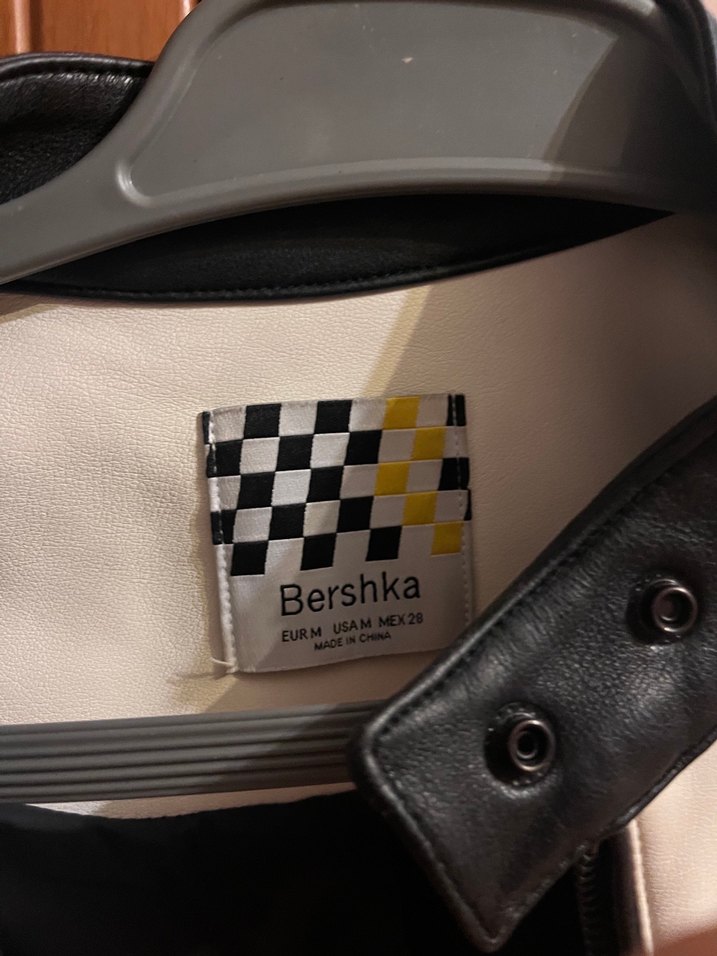 Kadın Mor Deri Biker Ceket - Görsel 3