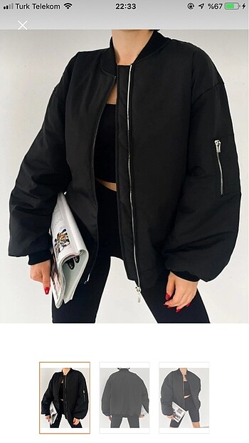 Bomber Ceket